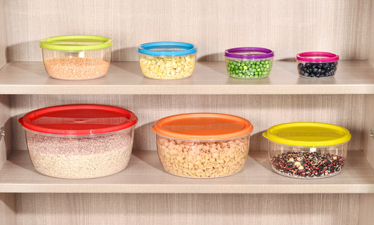 14 Piece Food Container Set - Round