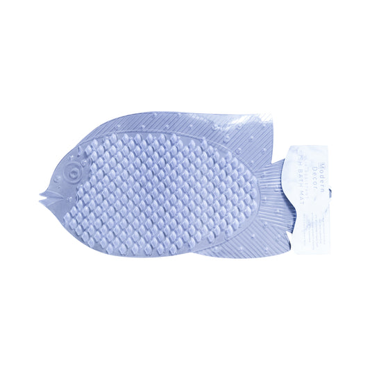 Anti Slip Bath Mat - Clear Fish