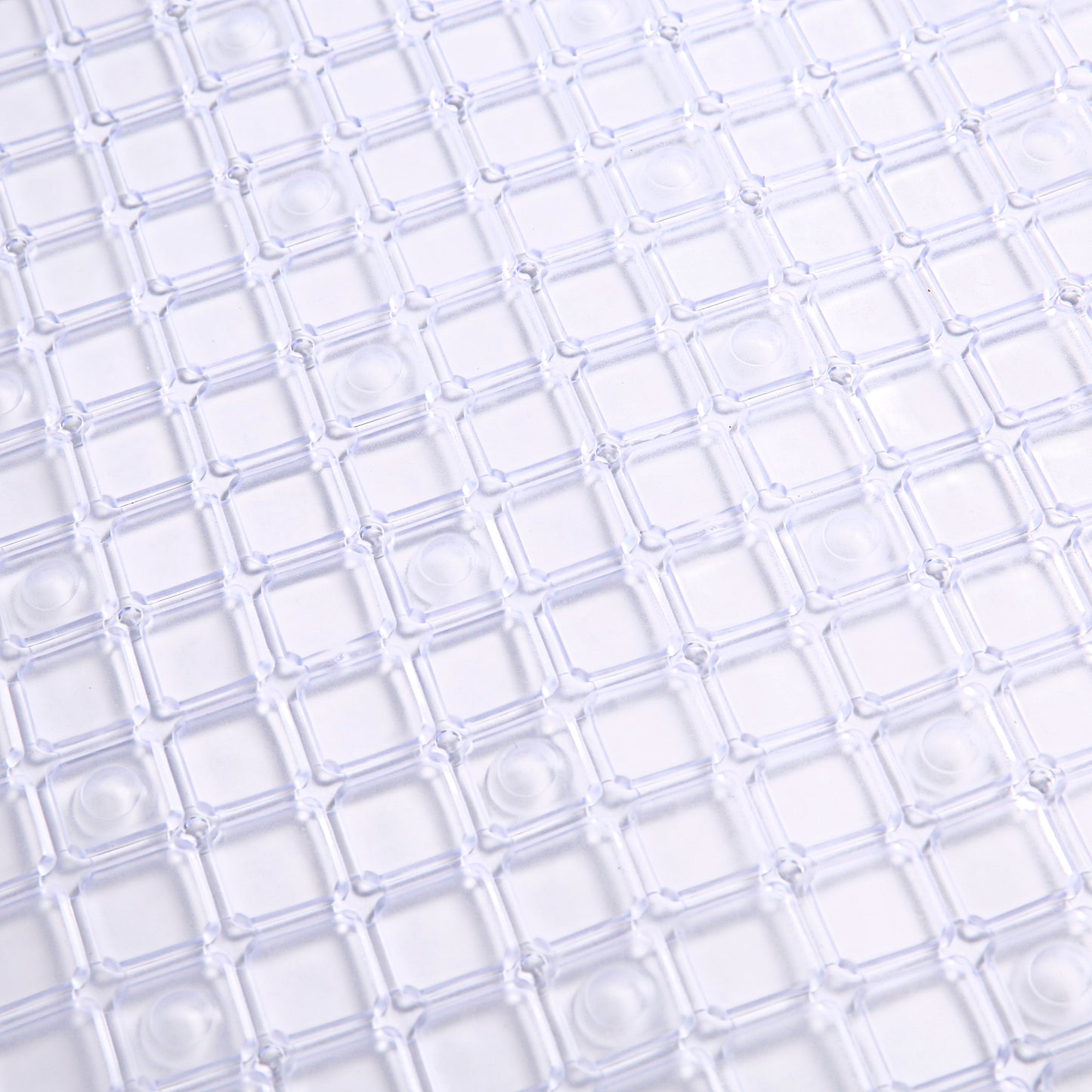 Anti Slip Bath Mat - Square Clear