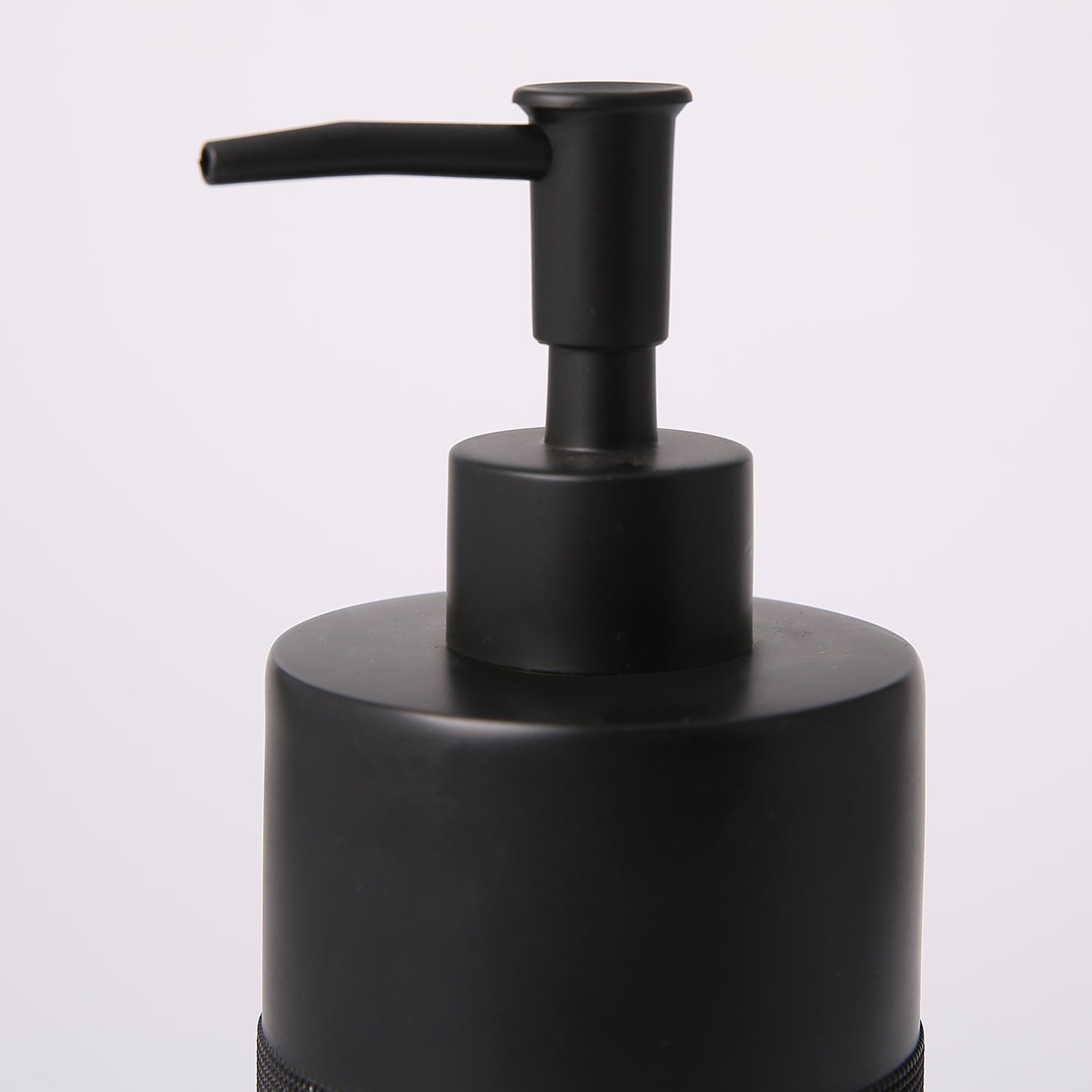 Modern Decor Bathroom Accessories - Matte Black Resin Feel