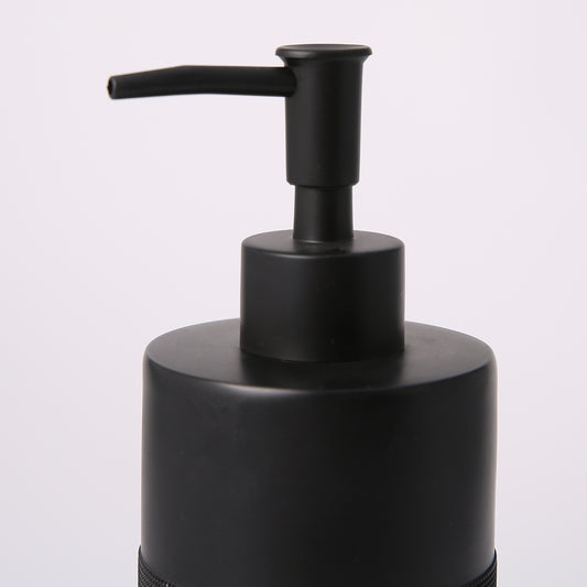 Modern Decor Bathroom Accessories - Matte Black Resin Feel