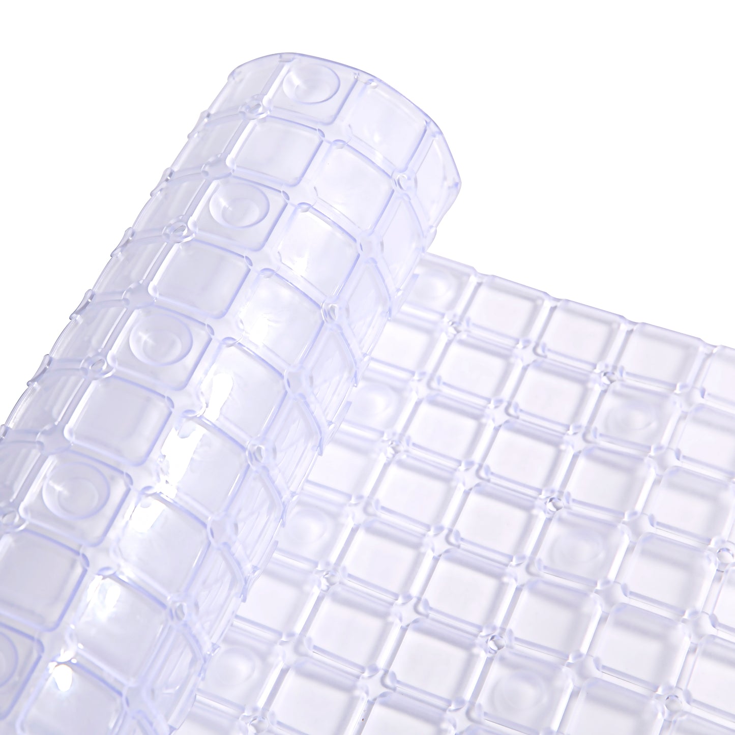 Anti Slip Bath Mat - Square Clear