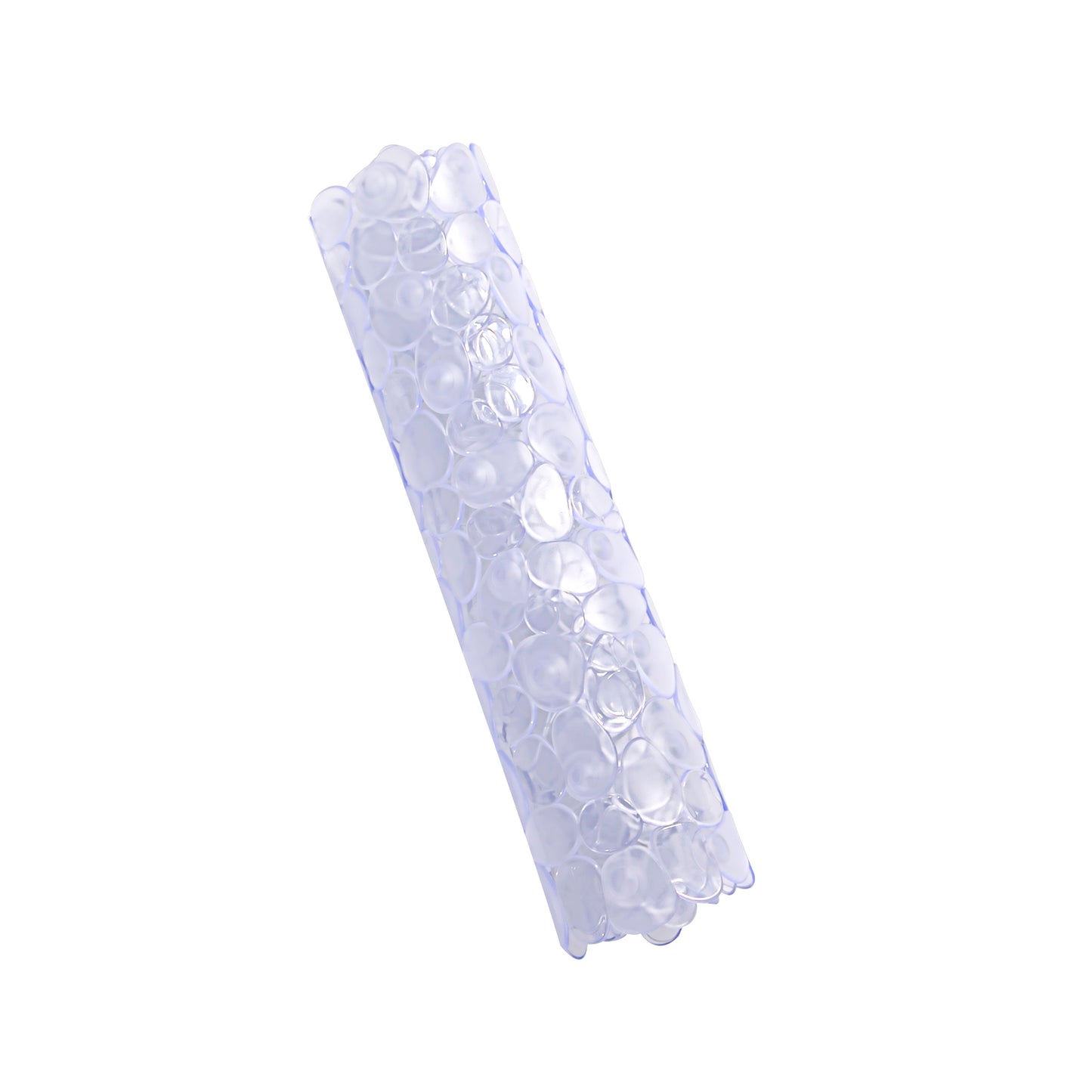 Anti Slip Bath Mat - Rectangle Pebbles Clear