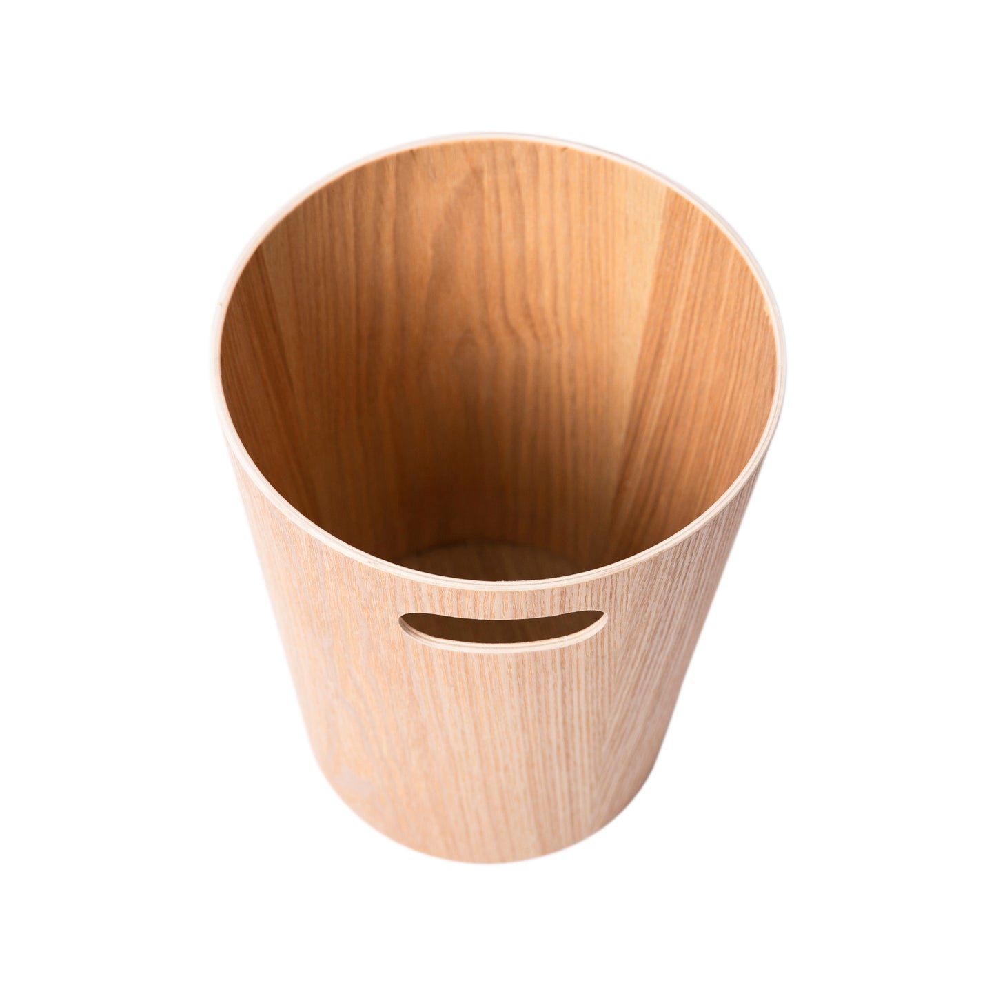 5 Liter Wooden Trash Bin - Natural