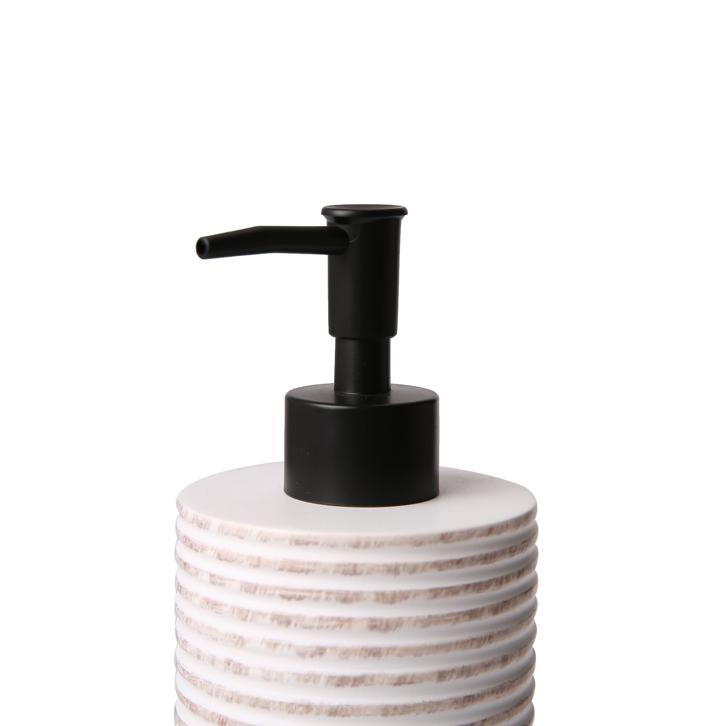 Modern Decor Bathroom Accessories - Brown Etched Wood