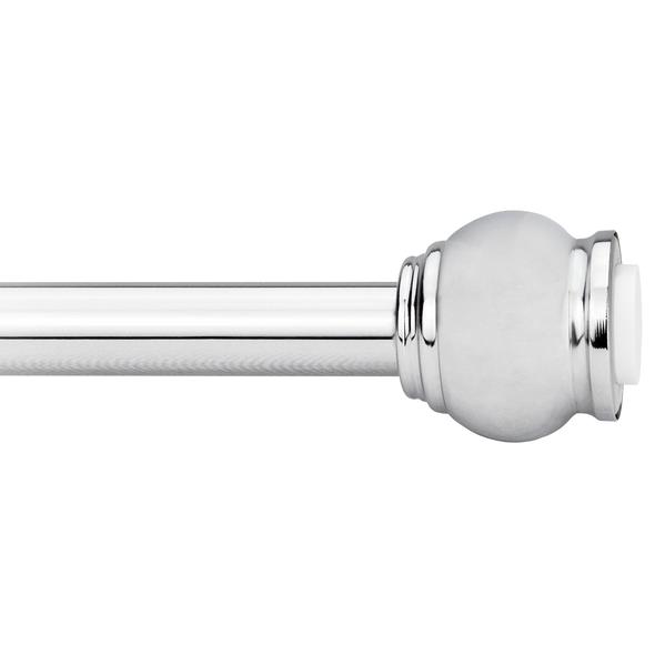 Ball Shower Curtain Tension Rod 42-72"