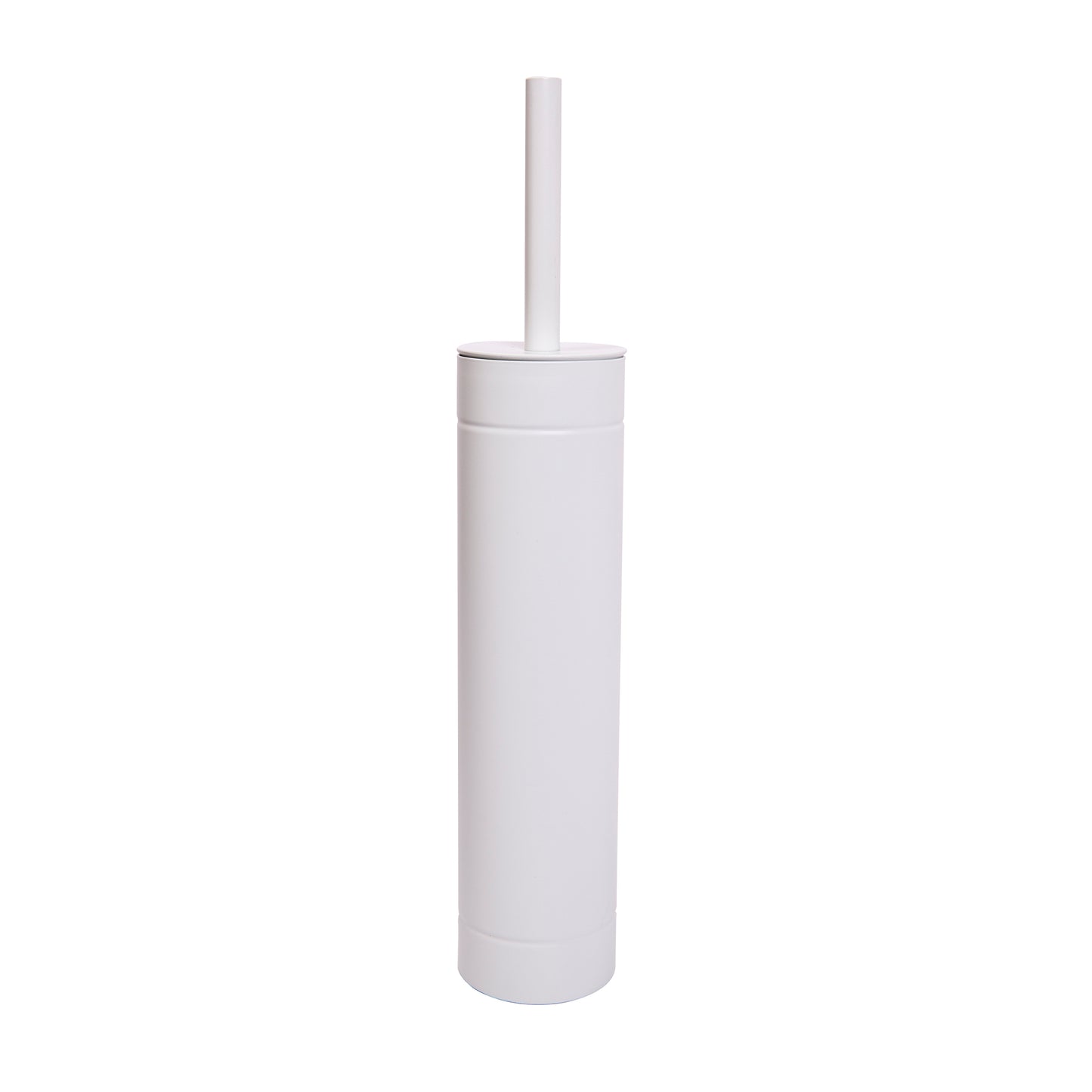 Heavy Weight Toilet Brush Holders - Matte White