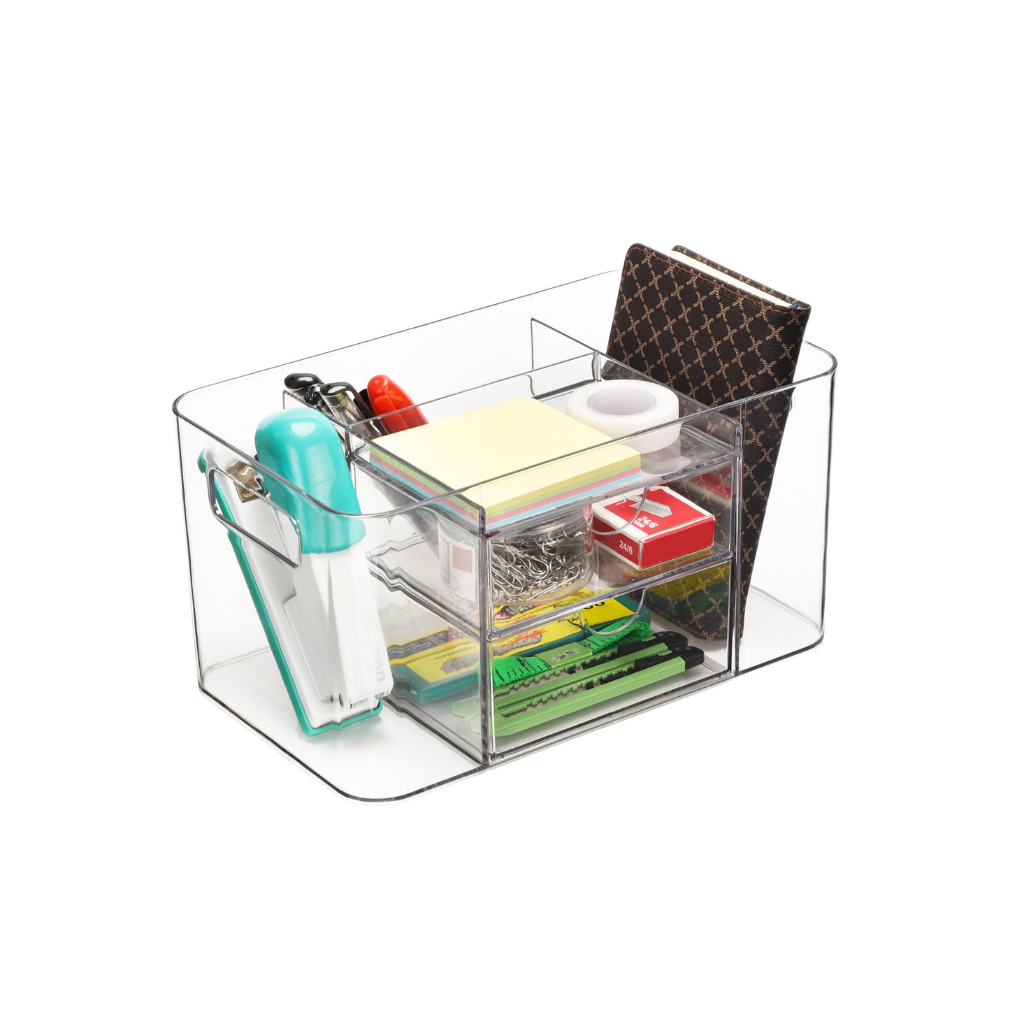 Clear Multi Use Organizer With Pull Out Drawer