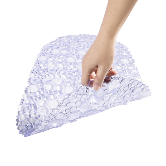 Anti Slip Bath Mat - Large Bubbles Clear