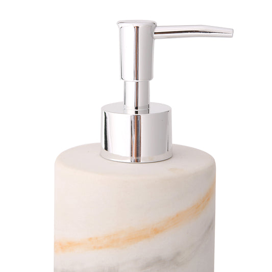 Modern Decor Bathroom Accessories - Orange & Grey Marble